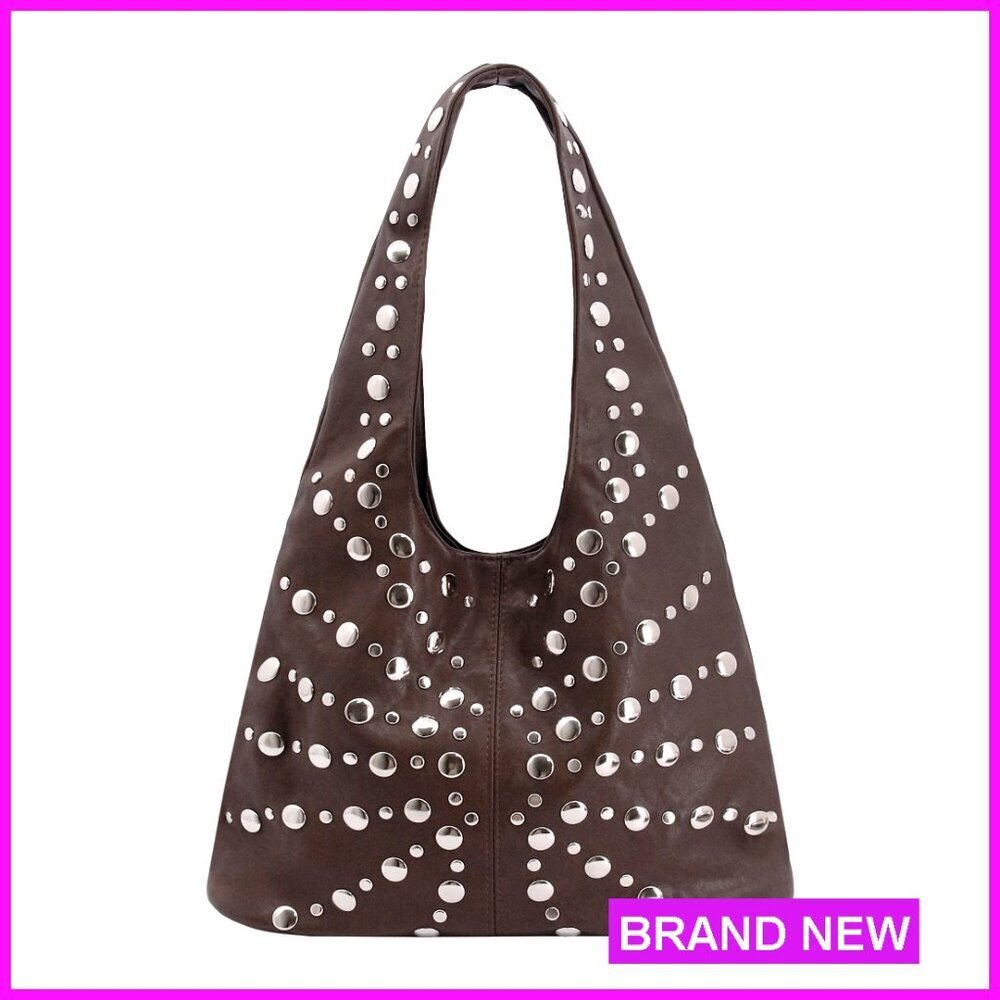 Suede PU Leopard Print Shoulder Bag Fringe Tote Clutch Crossbody Purse